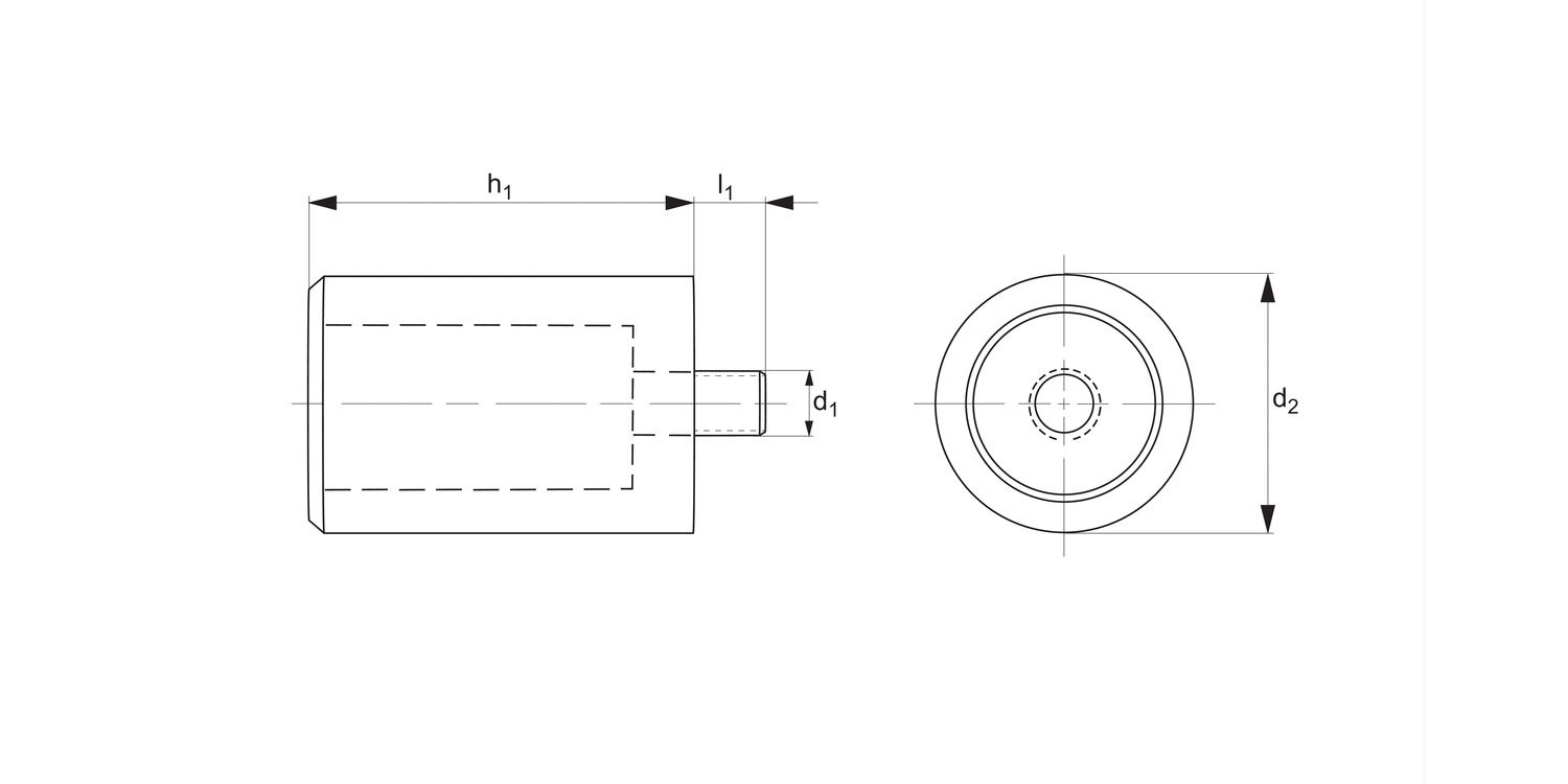 19336 CMM Fixturing Magnetic Rest Buttons
