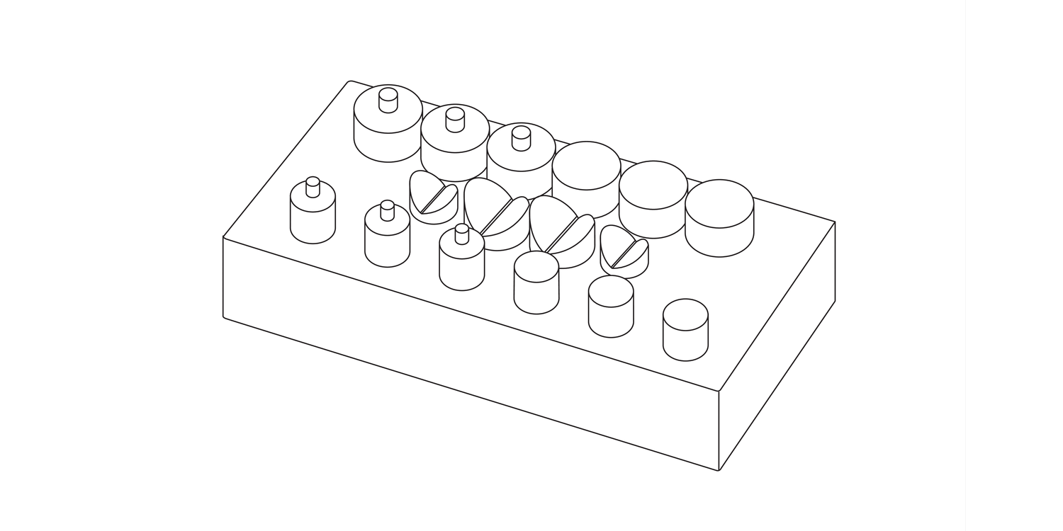 19314 CMM Fixturing Magnetic Stand-off Set