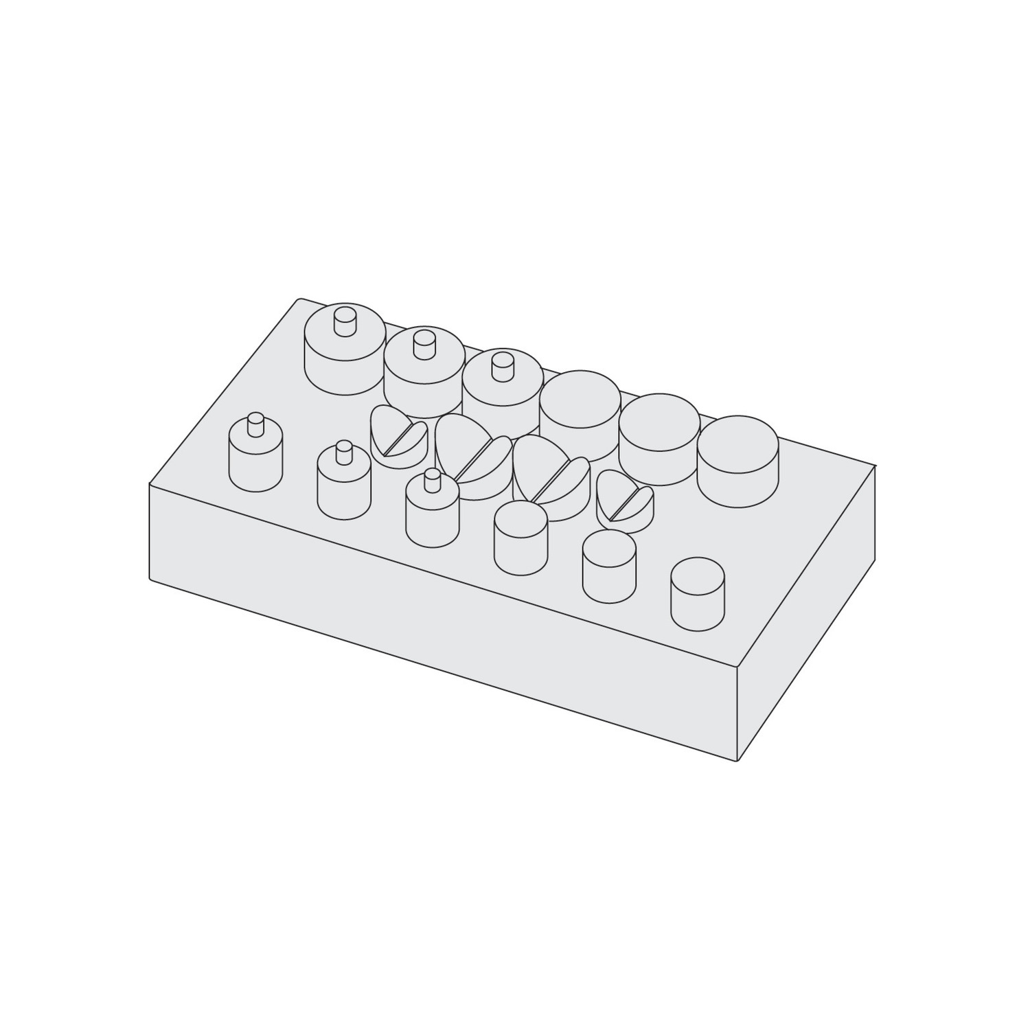 19314 CMM Fixturing Magnetic Stand-off Set