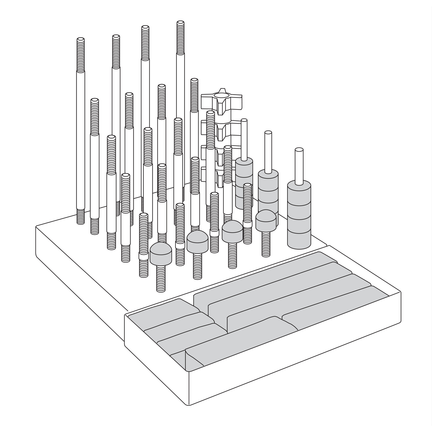 19370 CMM Fixturing Plastic Sets