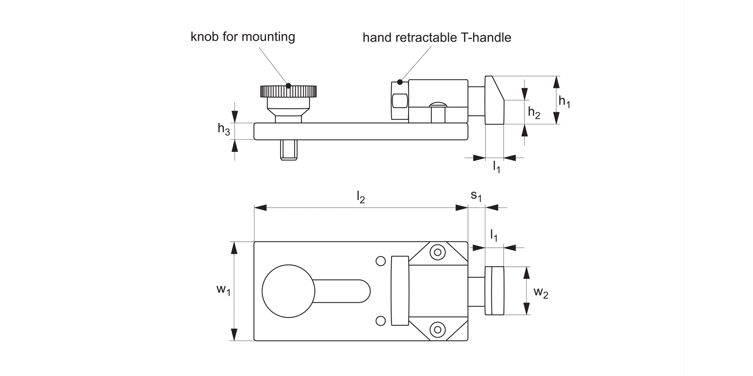 19324 CMM Fixturing Stops