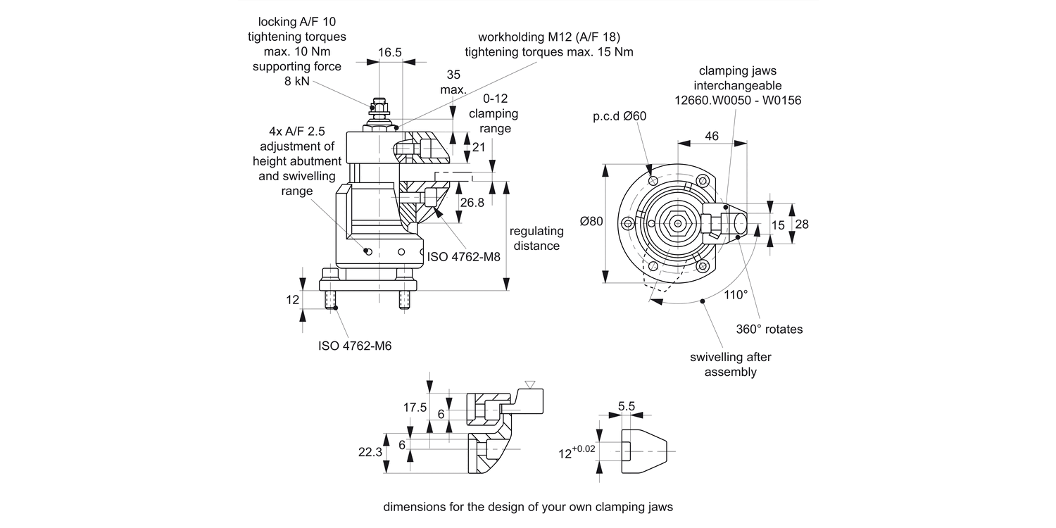 12662.2 Compact Floating Clamps