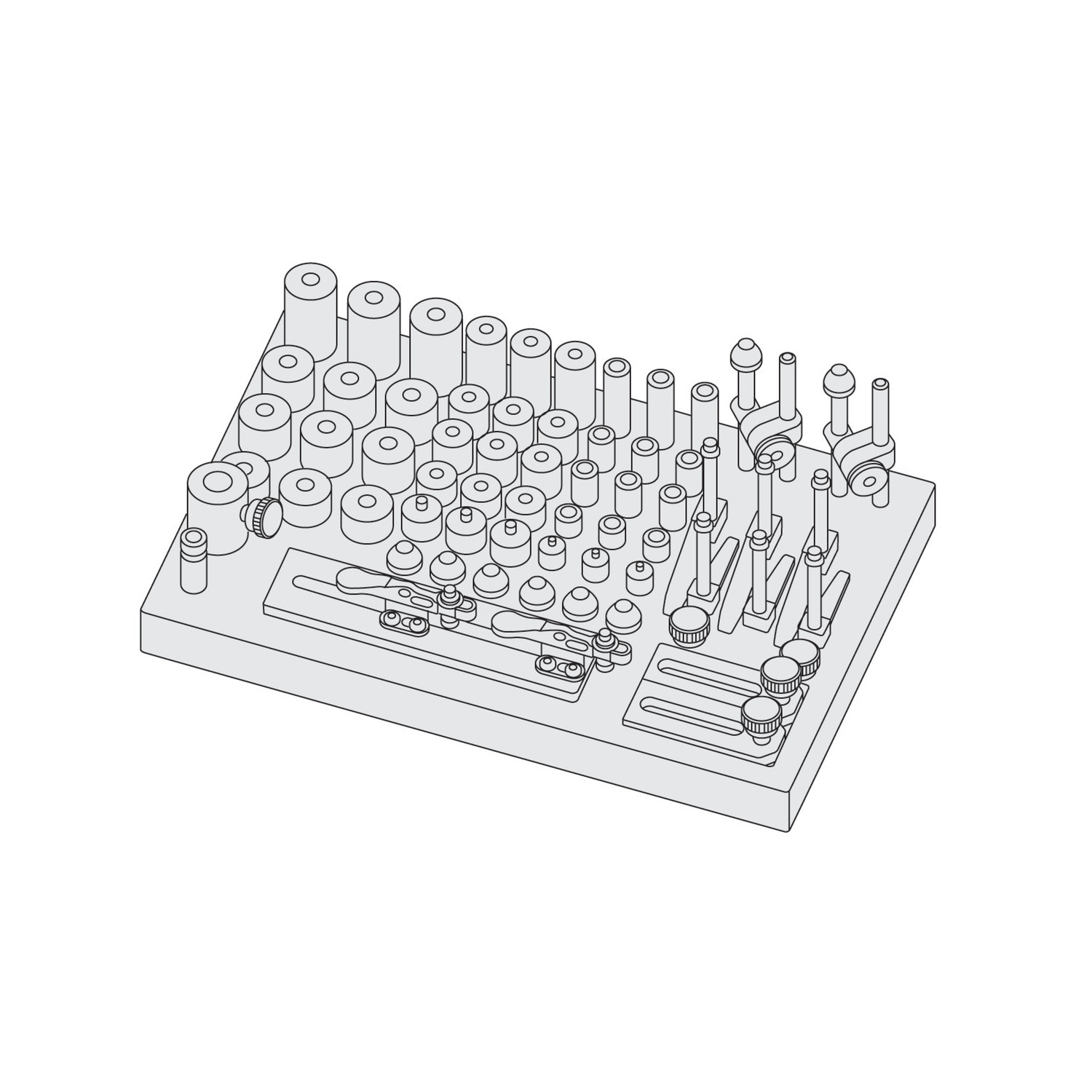 19312 - Comprehensive CMM Fixturing Set