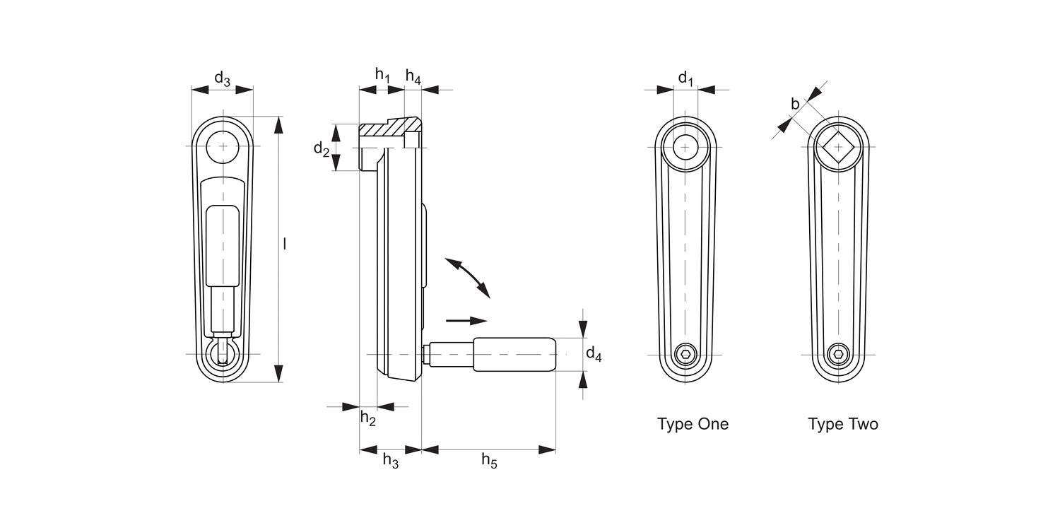 75212 Cranked Handles