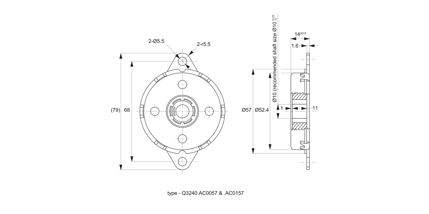 Q3240 Disk Dampers