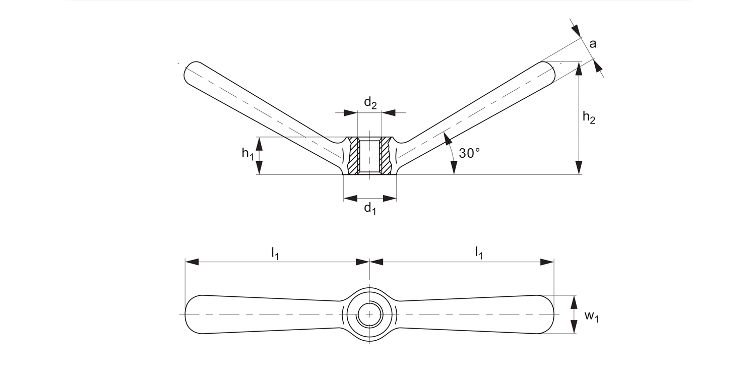 74100 Double Clamping Levers