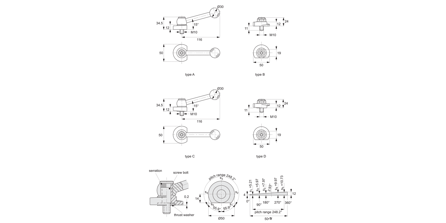 12520 Eccentric Clamps