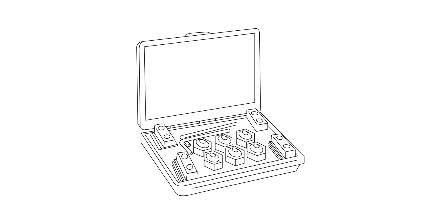 12170 Standard Eccentric Clamp Kit