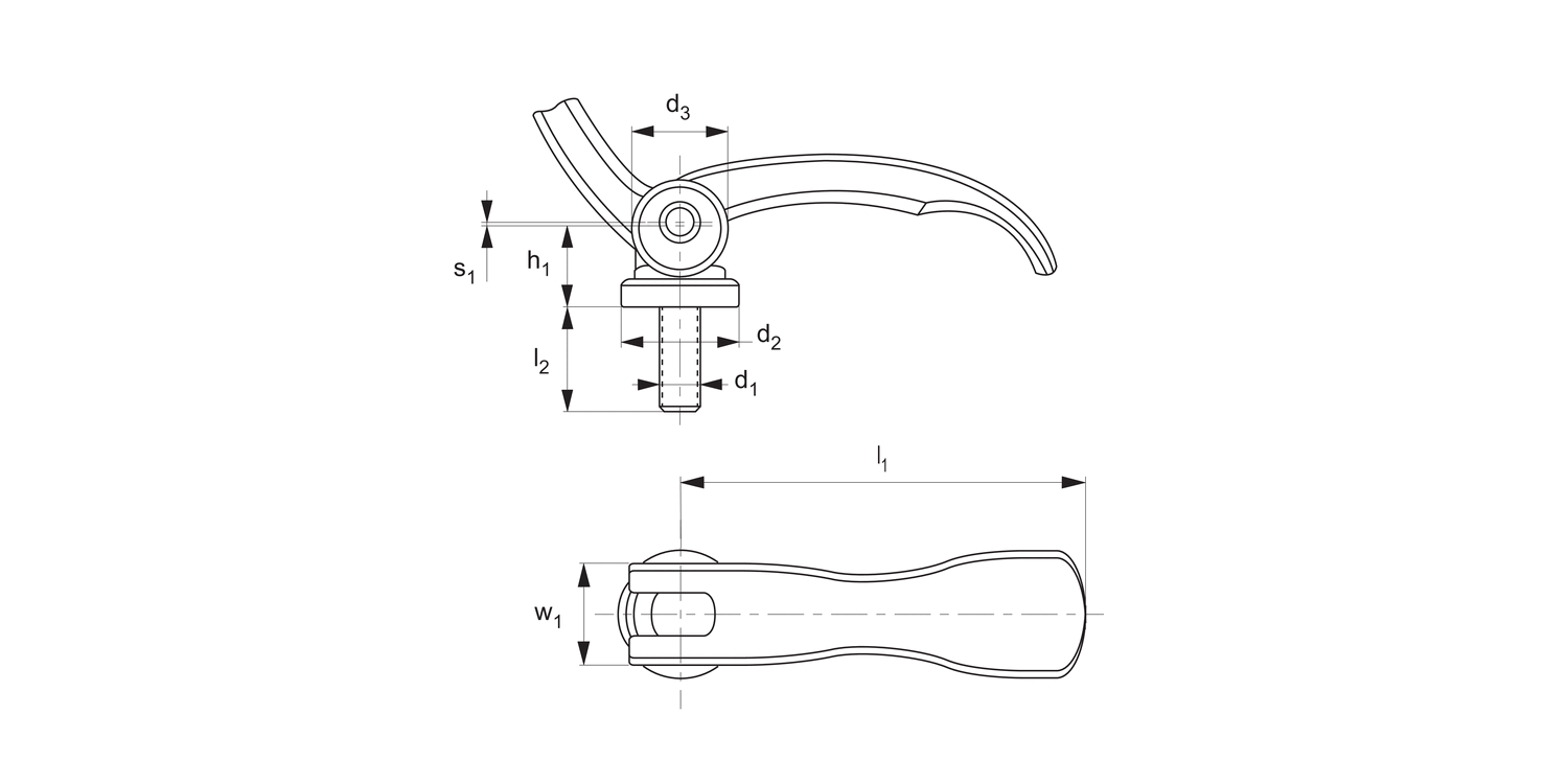 18582.1 Eccentric Levers - Male