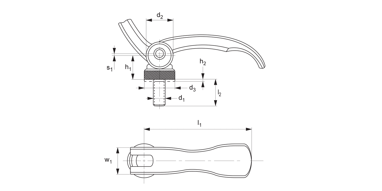 18582.2 Eccentric Levers - Male