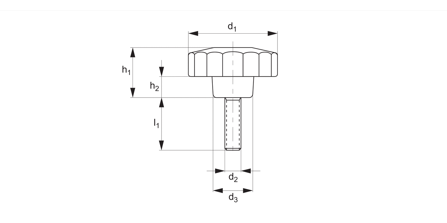 70820 Eight Lobed Knobs