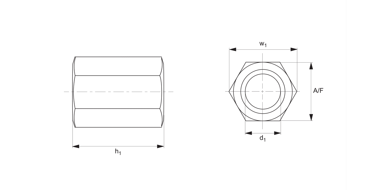24600 Extension Nuts