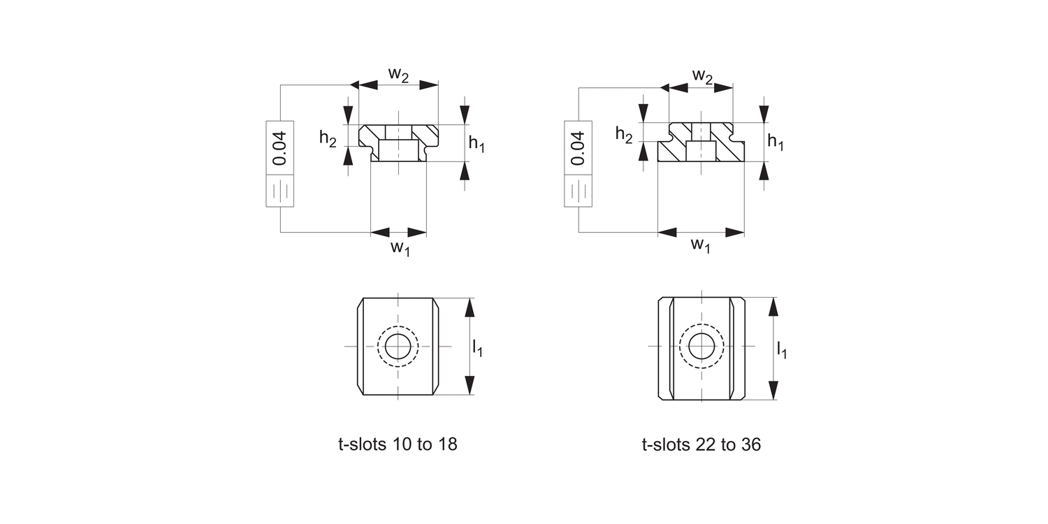 30060 Fixed Slot Tenons