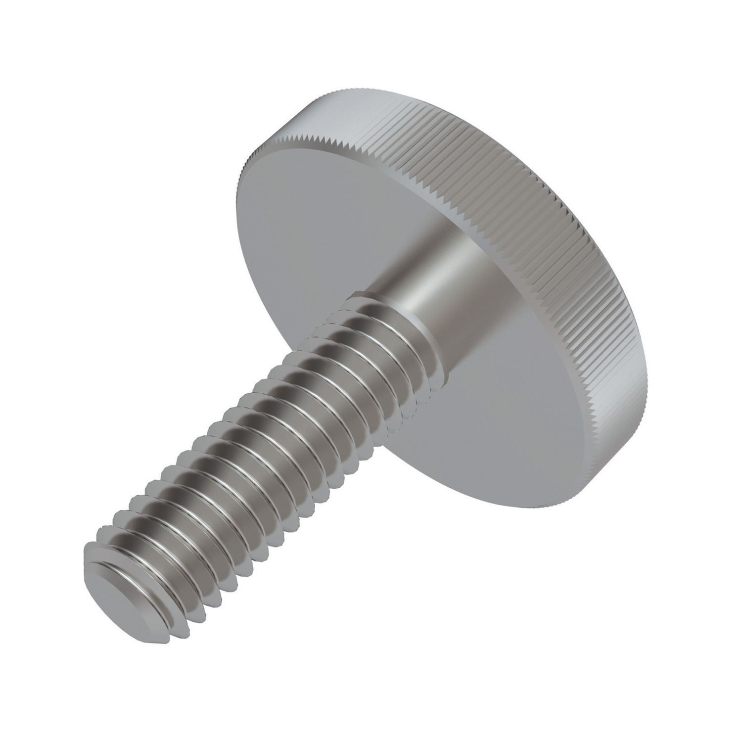37040 Flat Knurled Thumb Screws