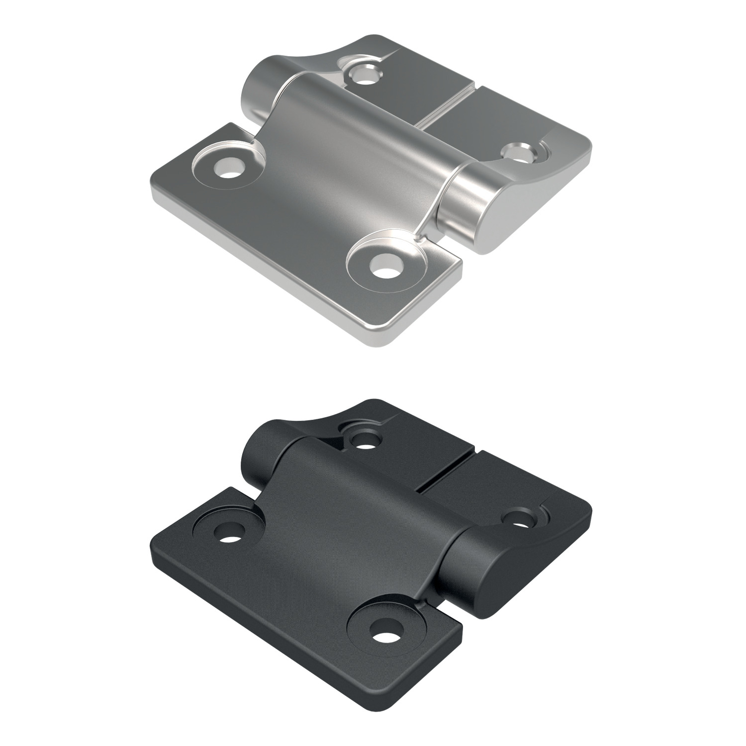 S3854 Friction Hinges - Natural & Black