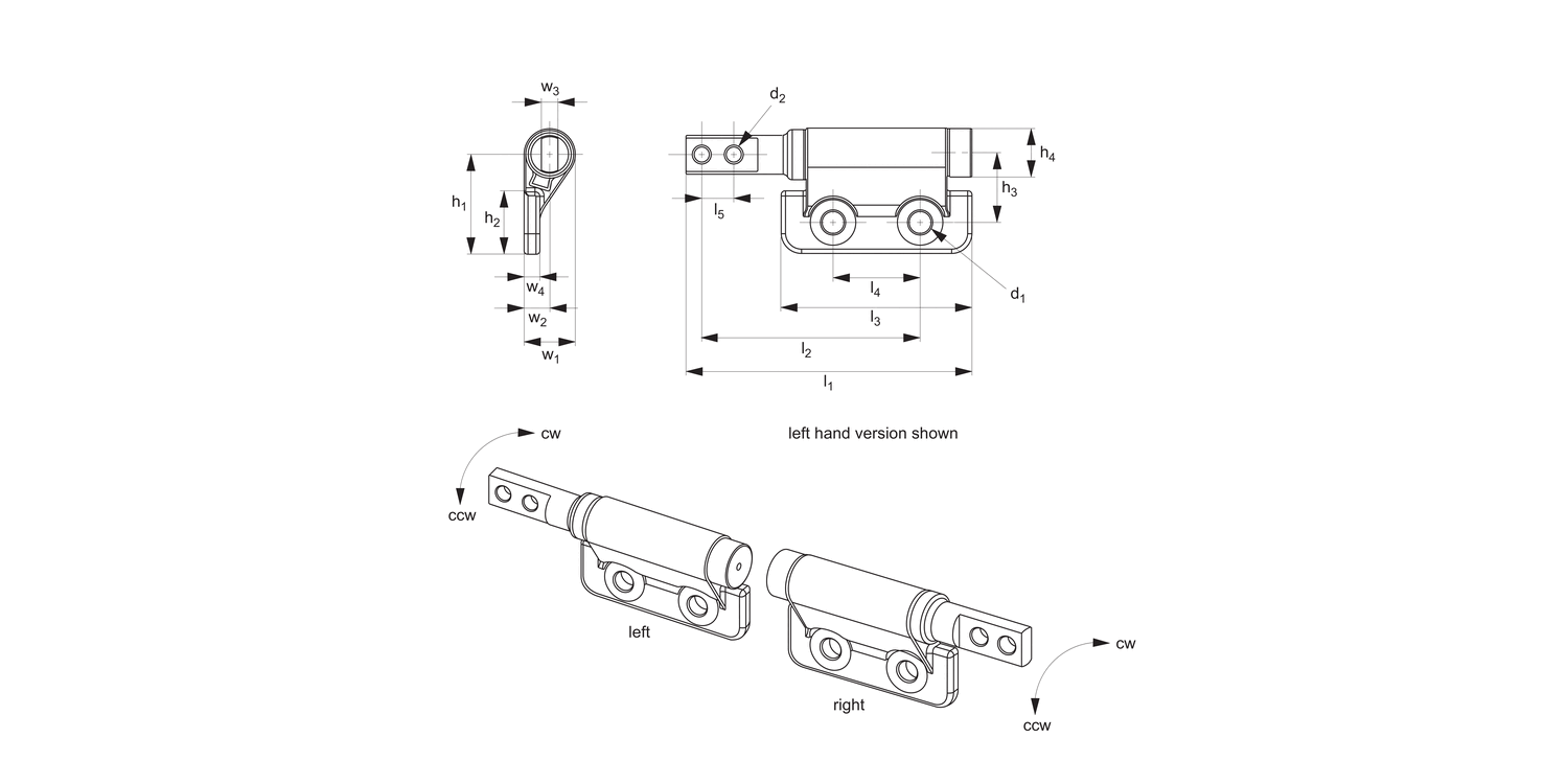 S3830 Friction Hinges