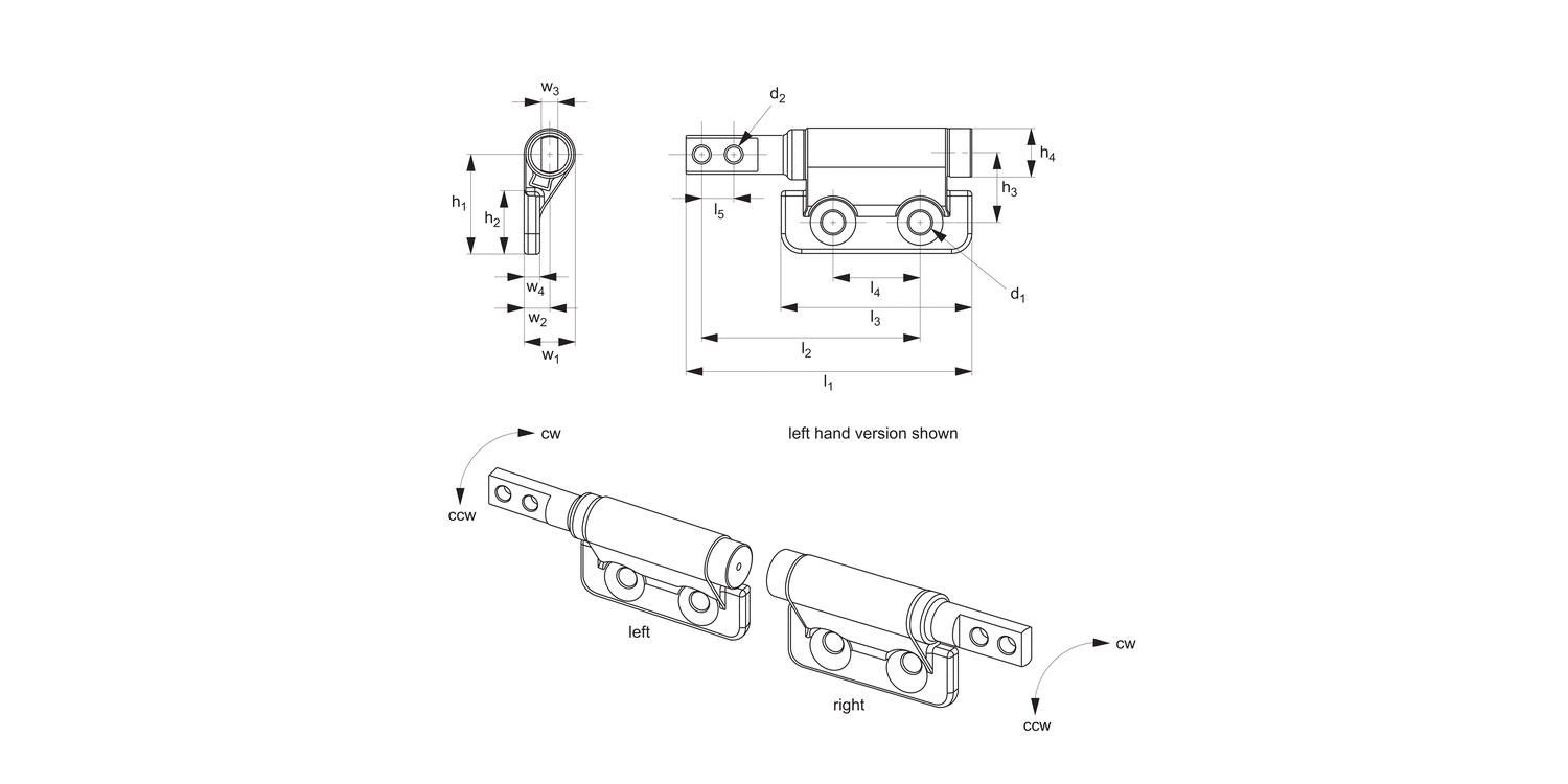 S3834 Friction Hinges