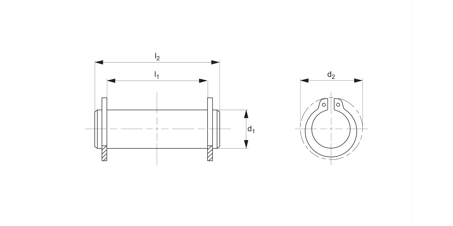 18640 Fulcrum Pins - Stainless Steel
