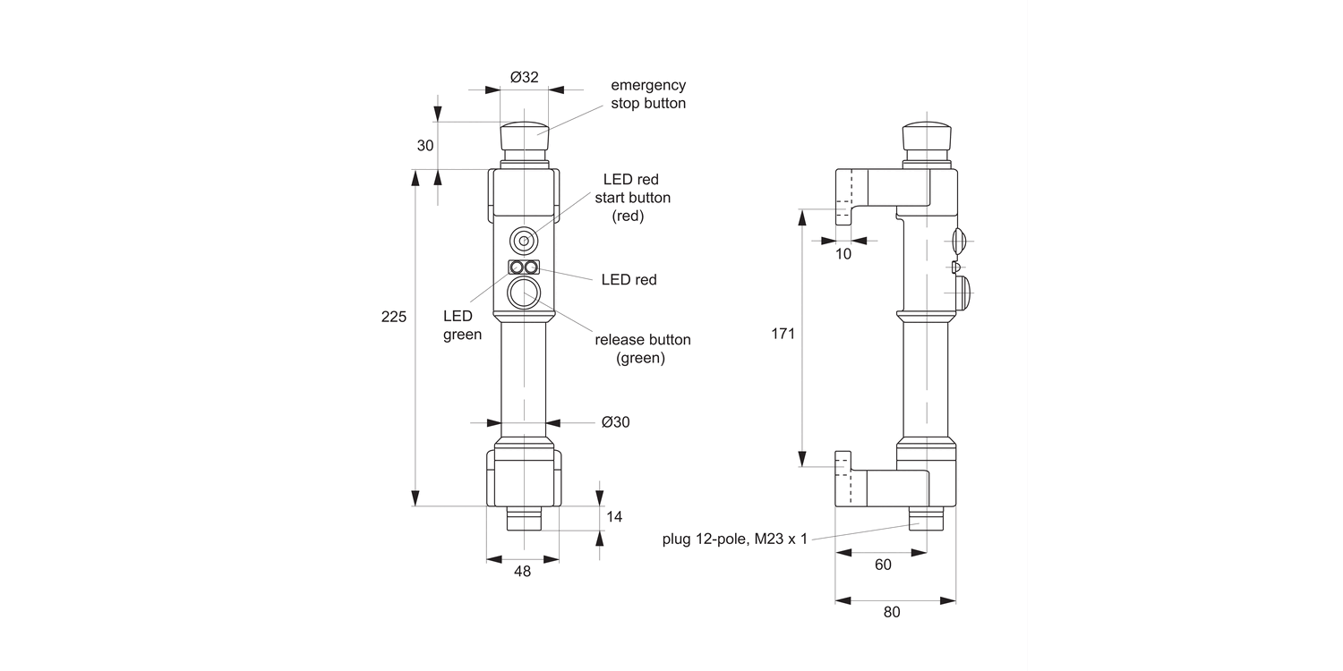B8380 Functional Handle - Electronic