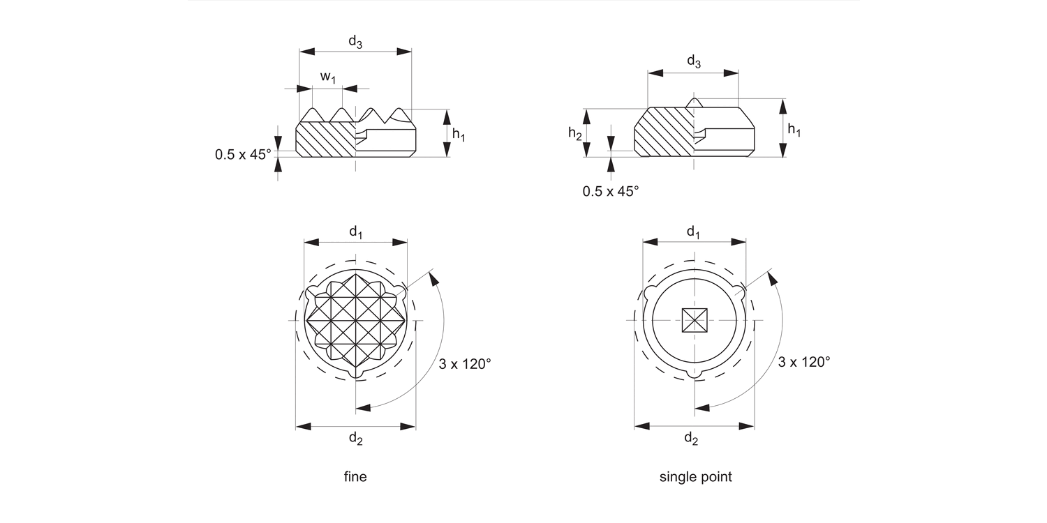 35440 Gripping Pads - Hard Tool Steel