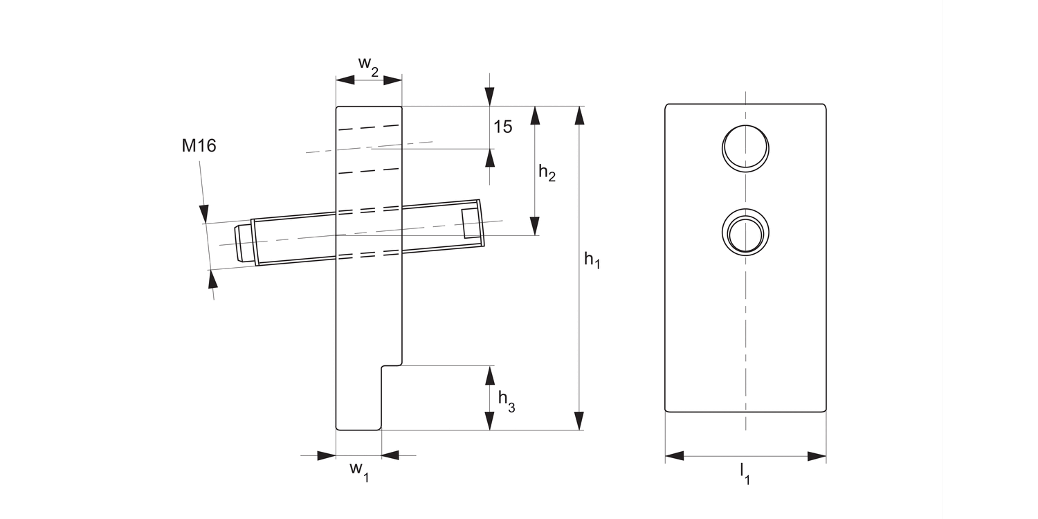 17420 Heavy Duty Side Stop
