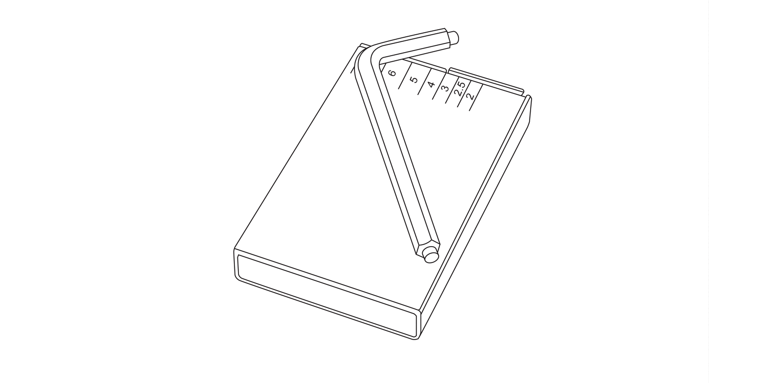 90490 Pilot Hex. Keys - Metric