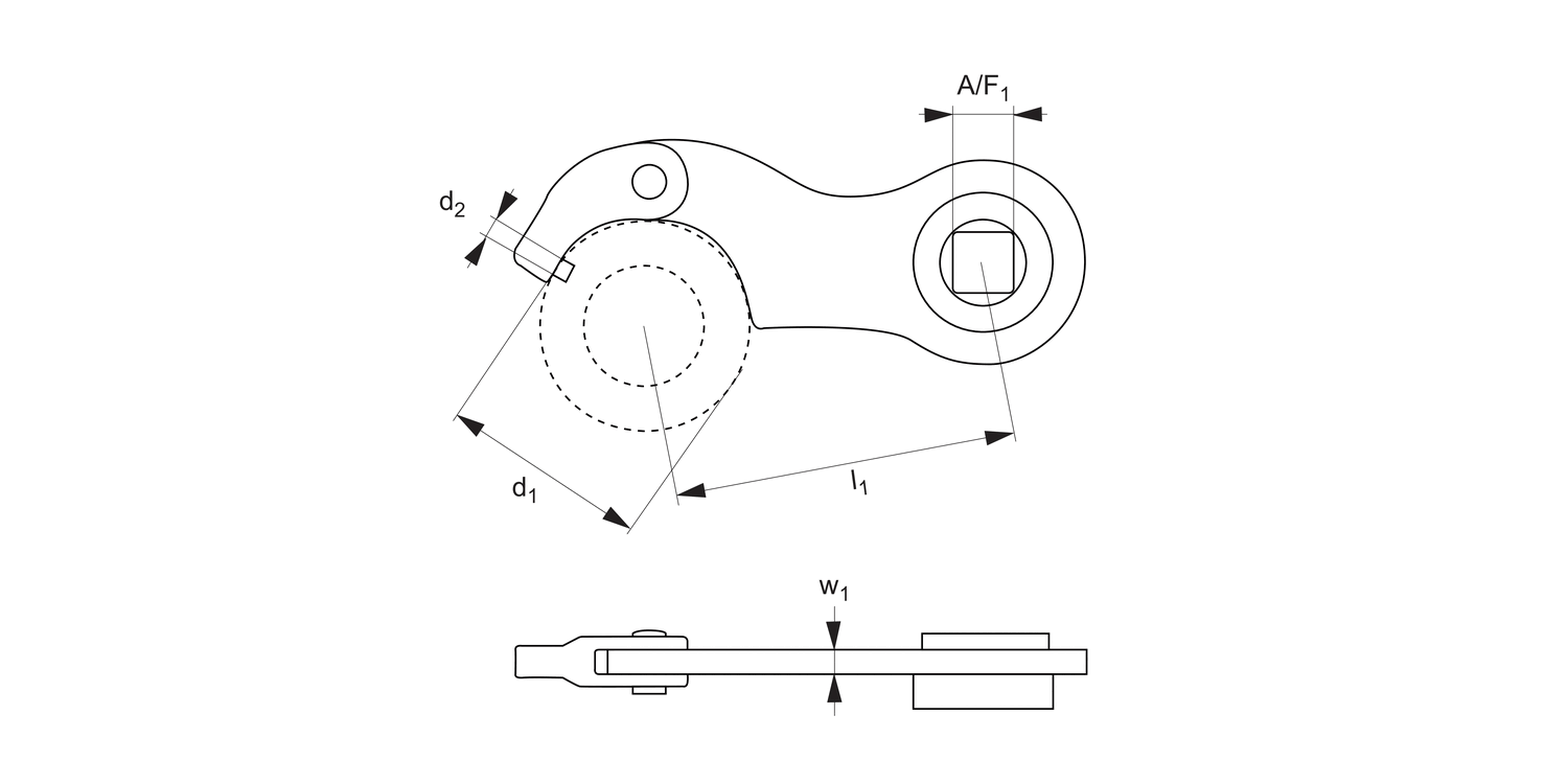 95154 Hook Spanners - with Pin Nose