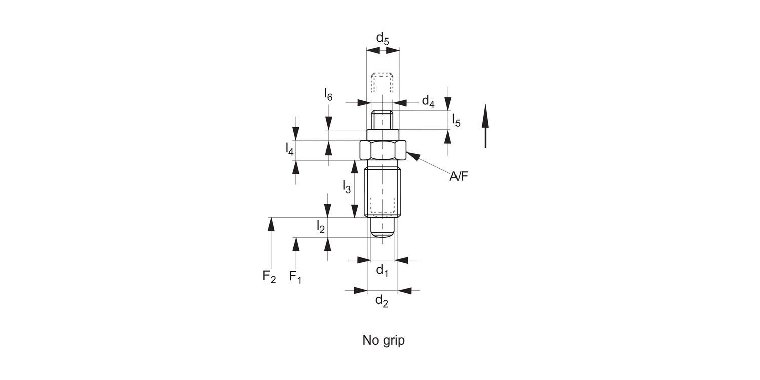32681 Index Plungers - No Grip