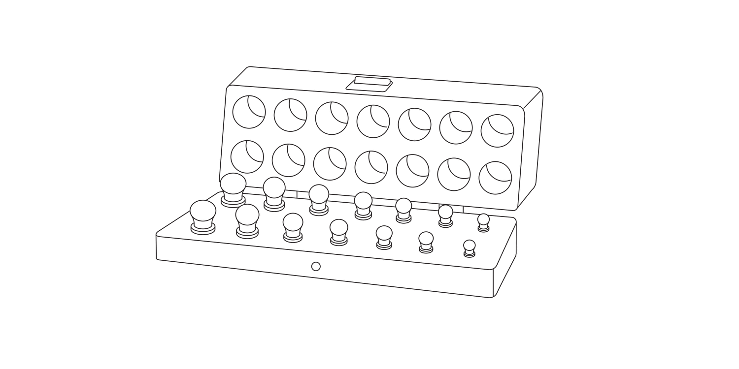 20501 Inspection Balls - Set - Imperial