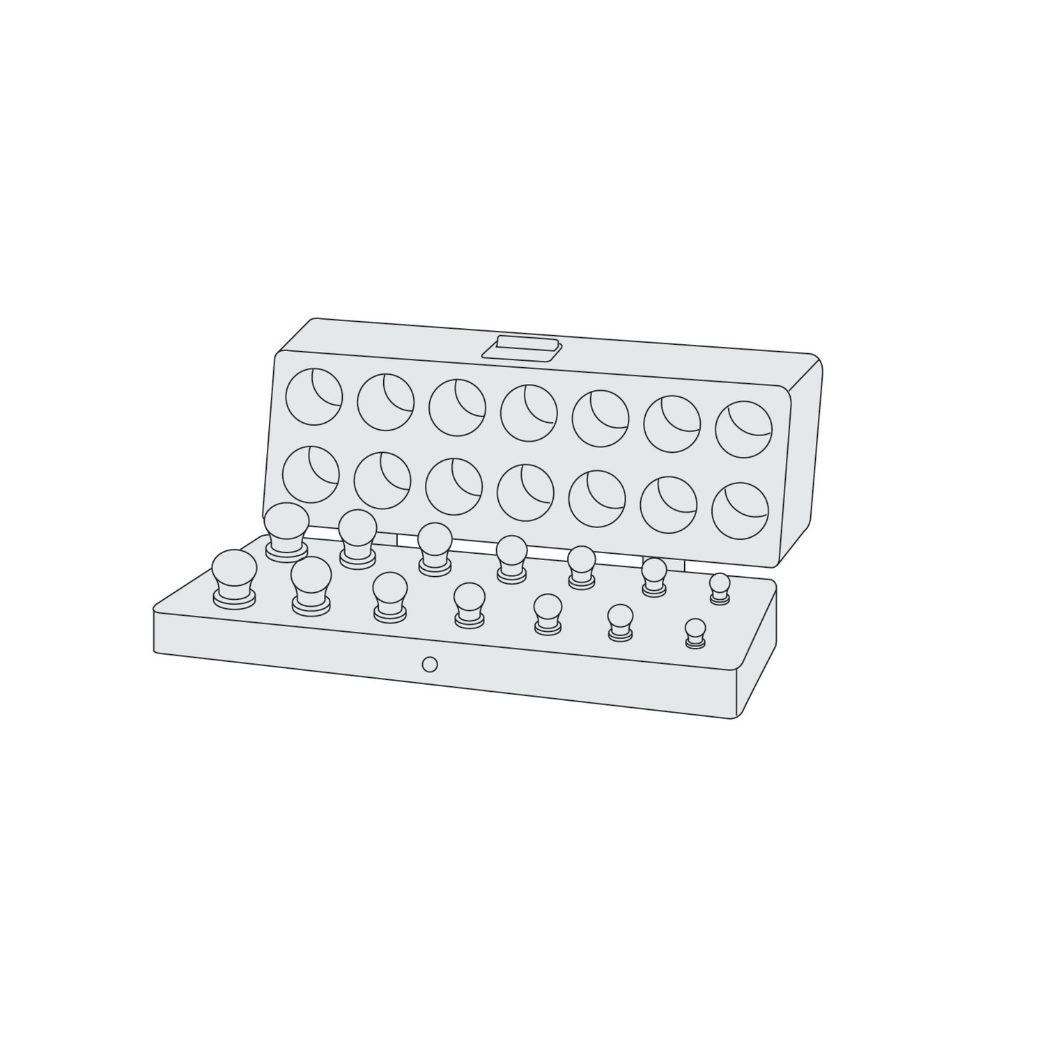 20501 Inspection Balls - Set - Imperial