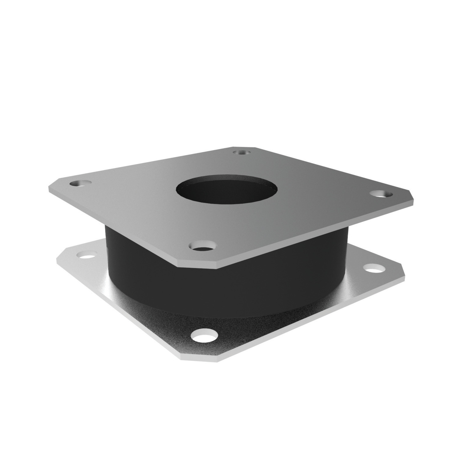 Product 61800, Anti-vibration Pads flanged / 