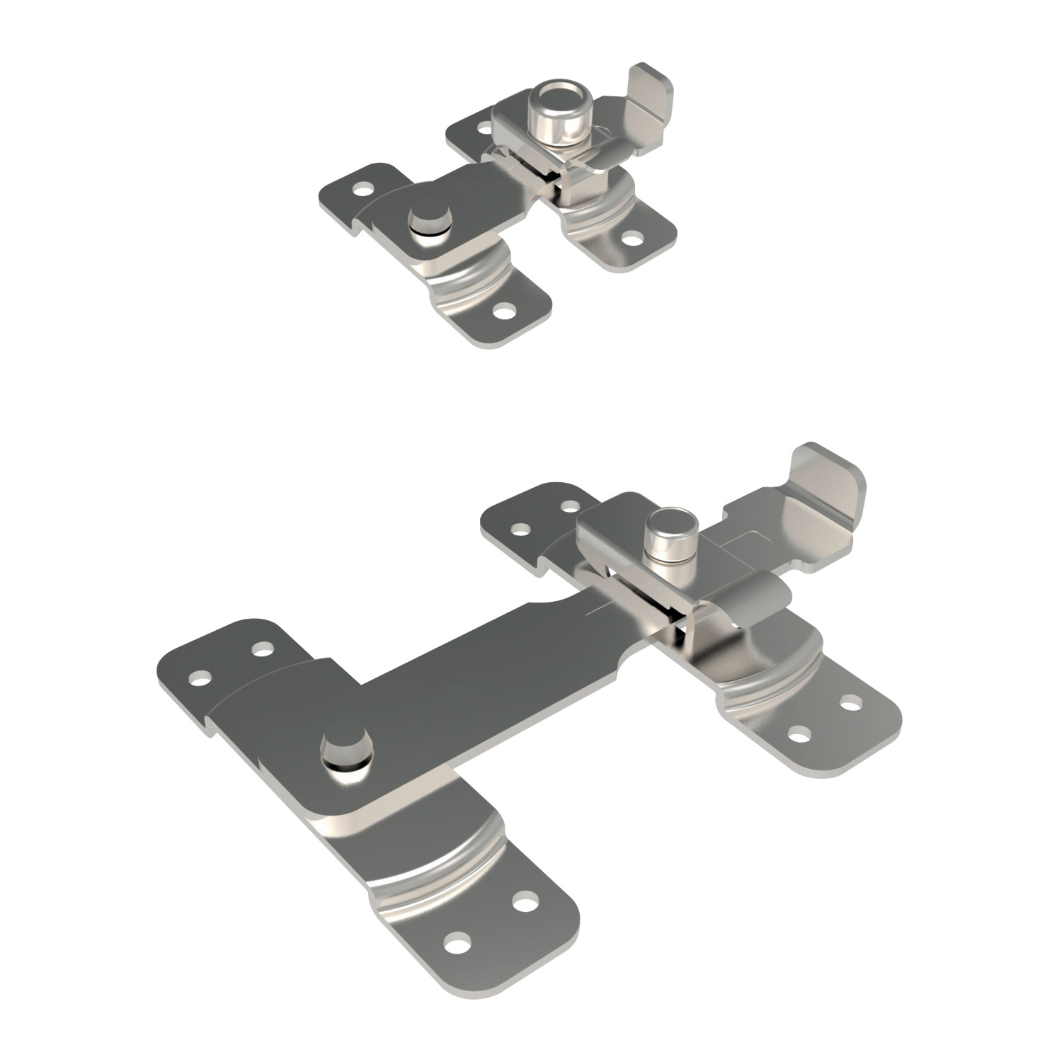 J6240.AC0100 Bar Latches Stainless Steel Spring loaded. 105 x 80