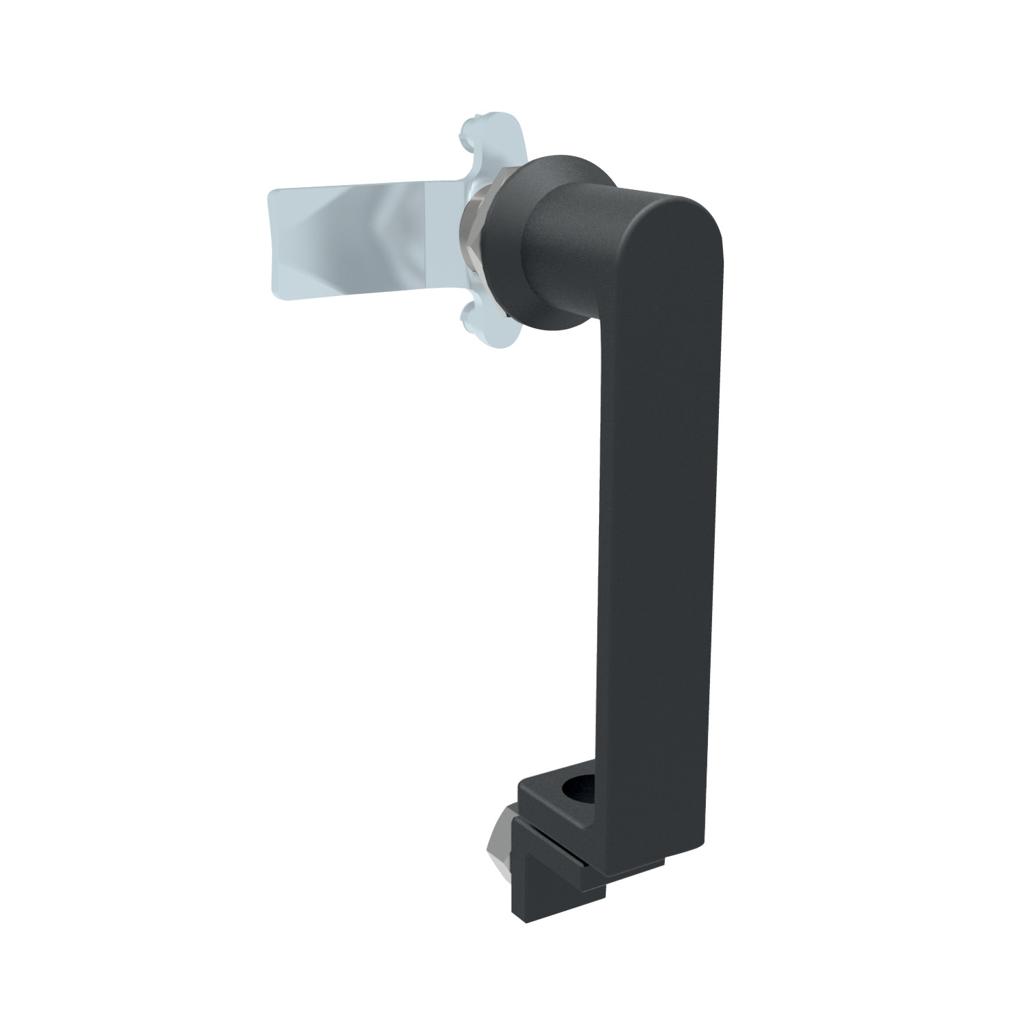 A2528.AW0018 Cam Lock flexi system - ZDC, Black coated