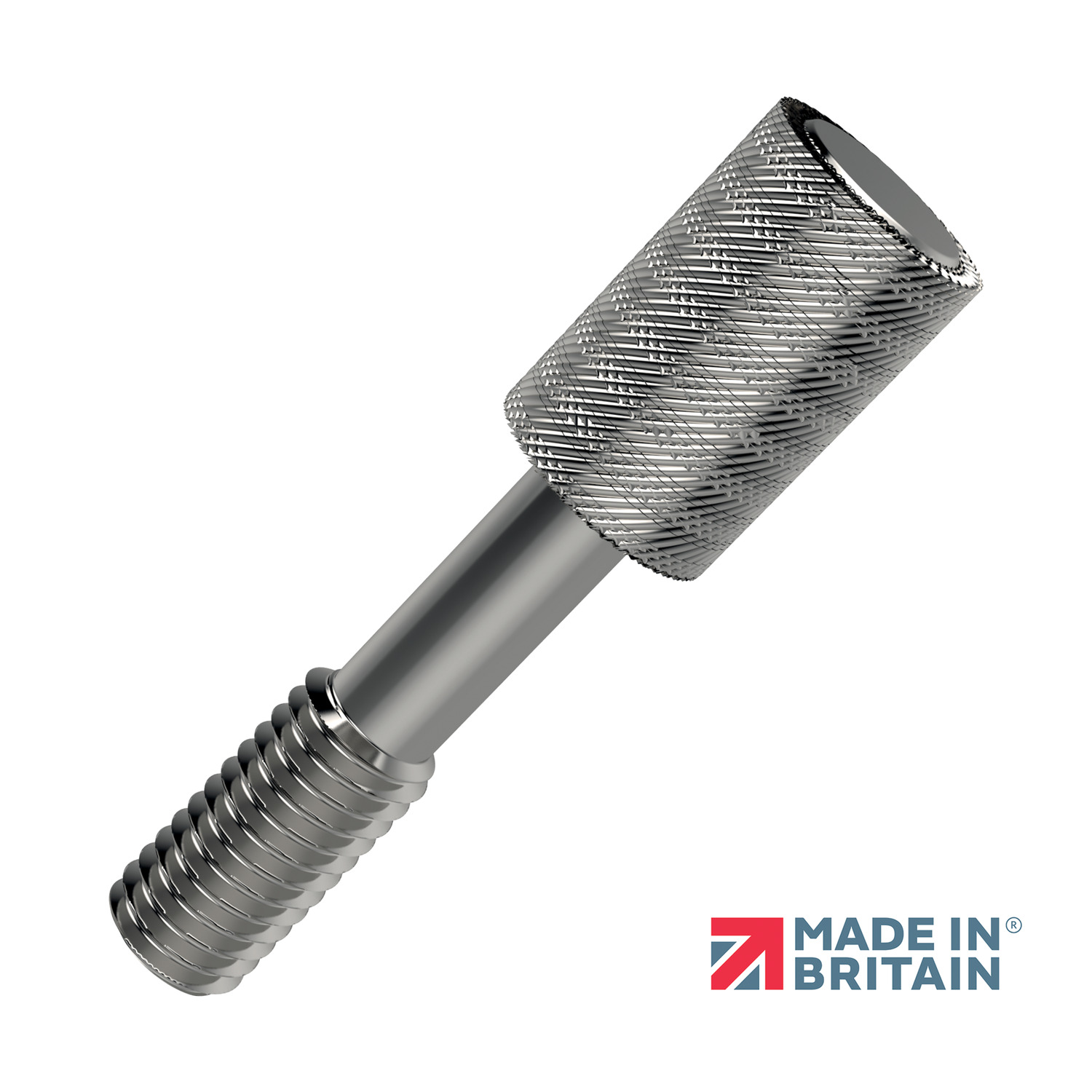 Captive Thumb Screws A thin head captive thumb screw coming in stainless steel which is suited to tighter spaces.