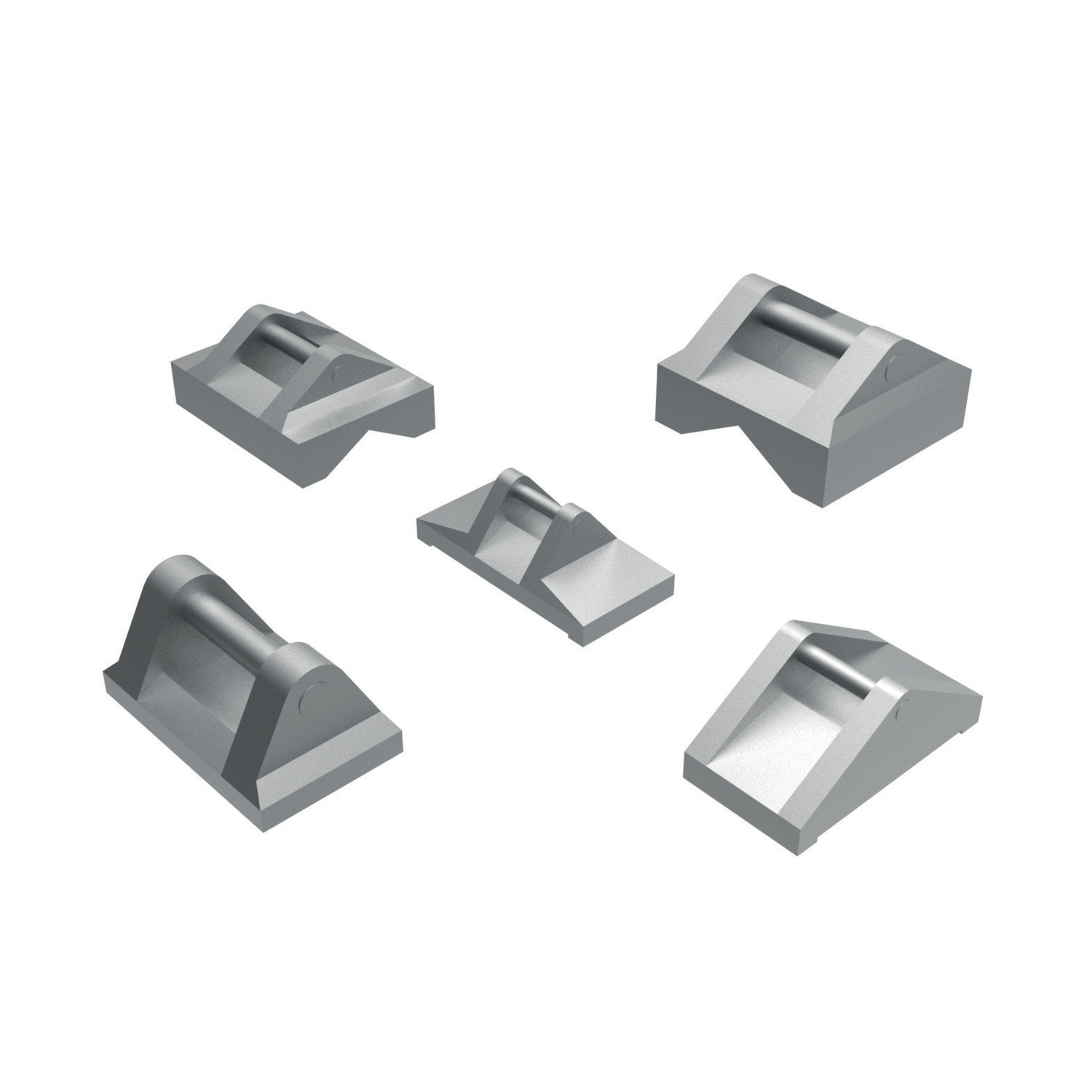 10652.W1150 Clamping Pads - Aluminium V2 Pad