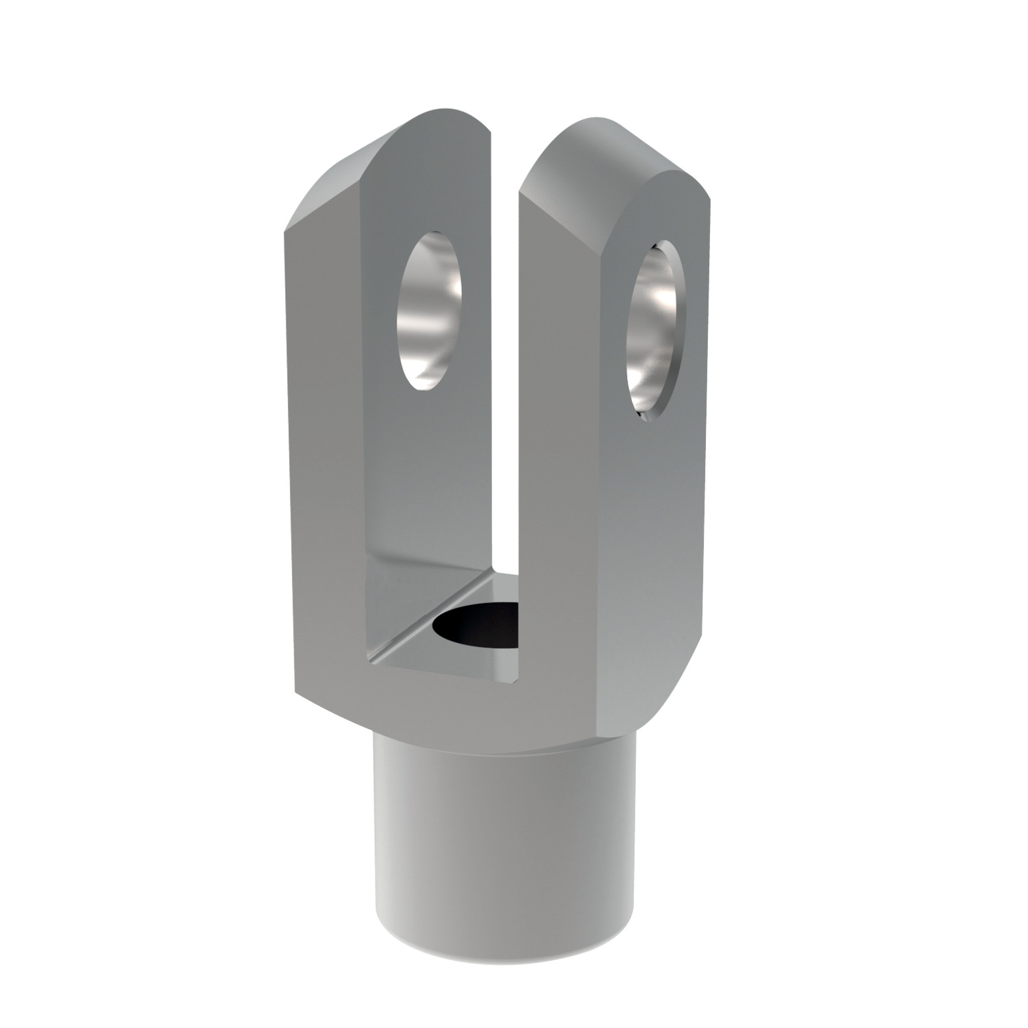 Product 65630, Steel Clevis Joints silver zinc plated / 