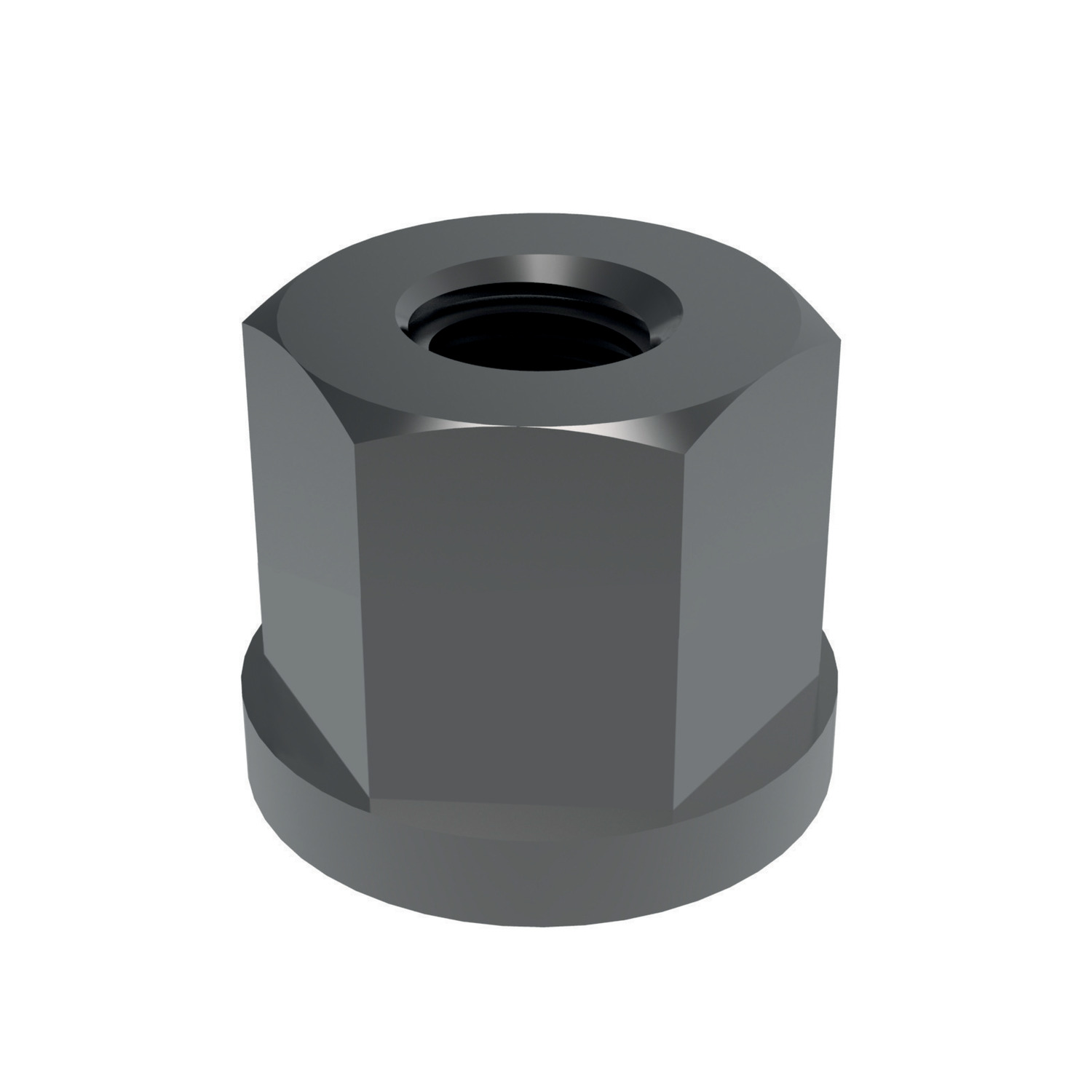 Collar Nuts Heat treated steel to tensile strength class 10. Turned and milled. DIN 6331.