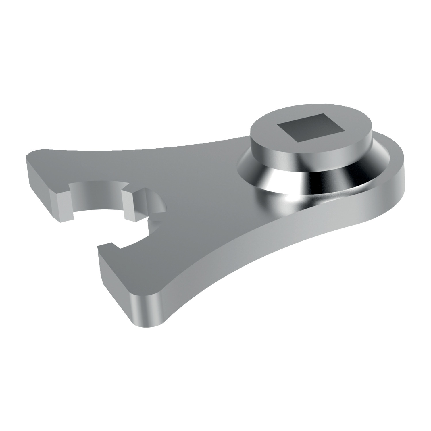 92121.W0032 Key for collet chuck - torque wrench for chuck nuts (ER) to DIN 6499.  Drive 1/2" square socket with ball-engagement groove.  Special steel, hardened and zinc-plated.