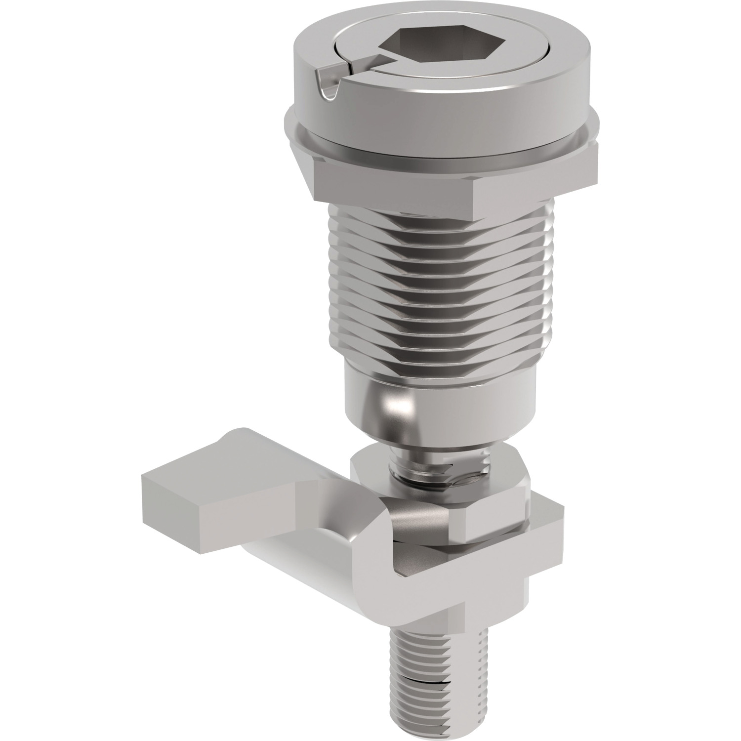A1611.AW0080 Comp. Latch Flexi-Sys - Slotted (2 x 4) insert driver - adj. grip - ZDC, Chrome plated