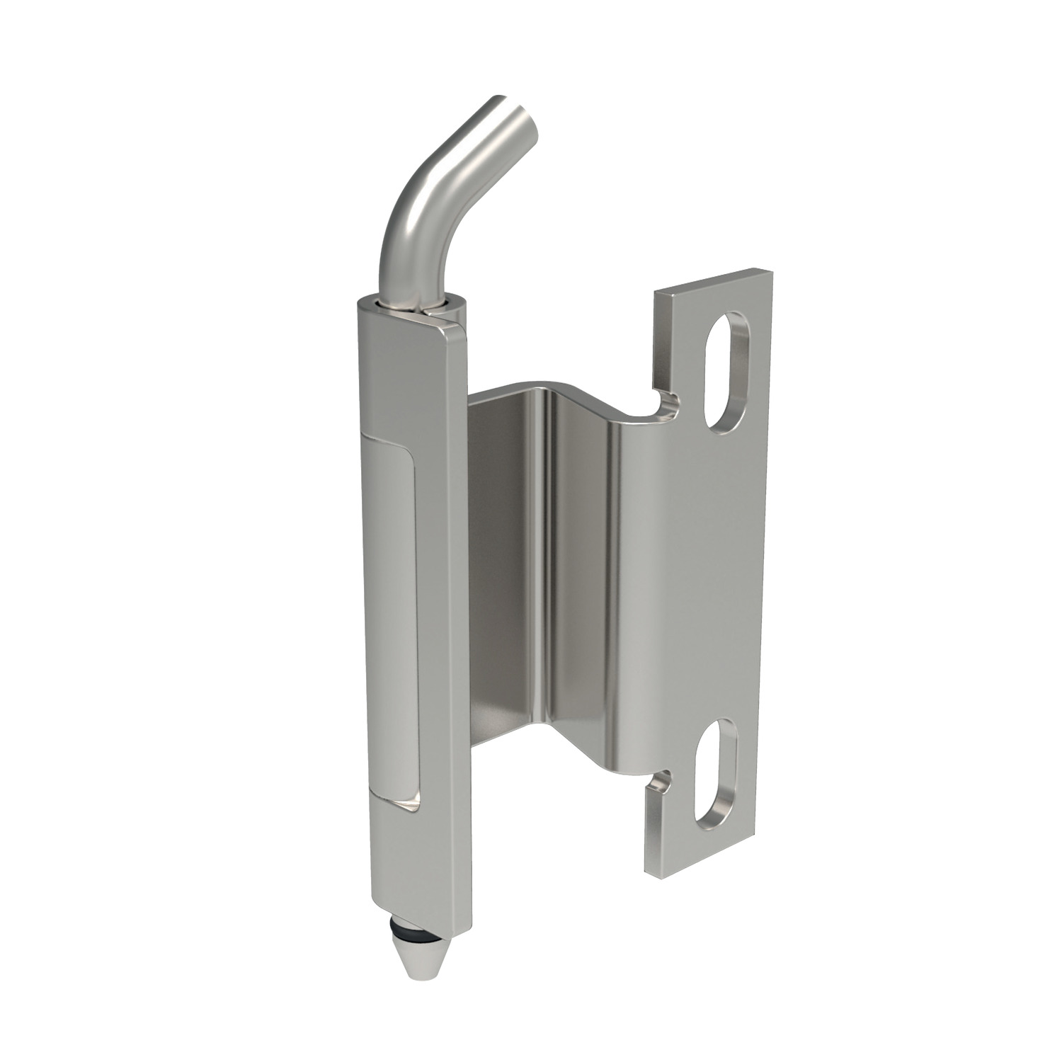 Concealed Pivot Hinges - Lift Off Concealed pivot hinges for doors with a 20 - 24mm door return. Weld and oval head screw.