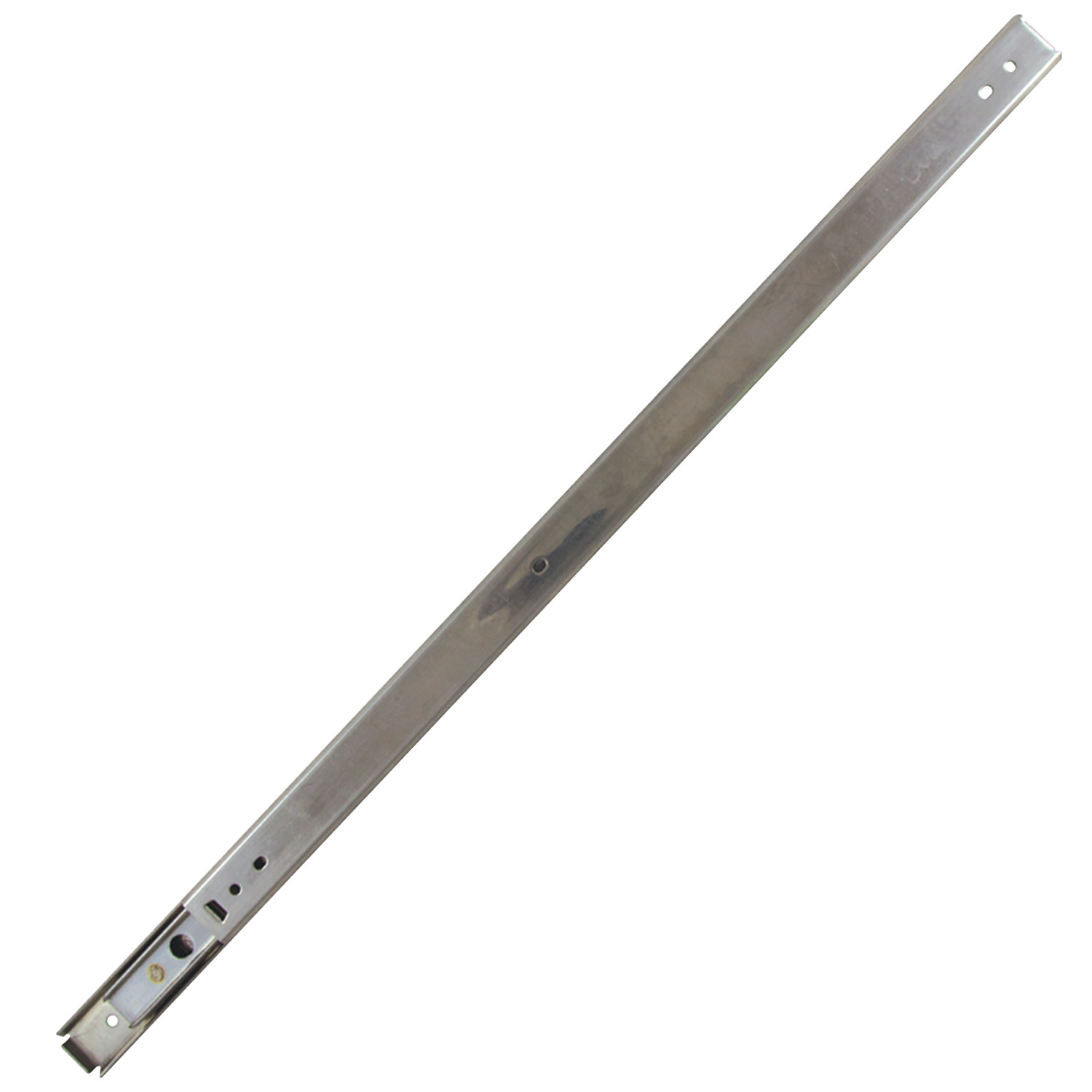 Product P7100, Drawer Slide - Full Extension 30 Kg load per pair - stainless / 