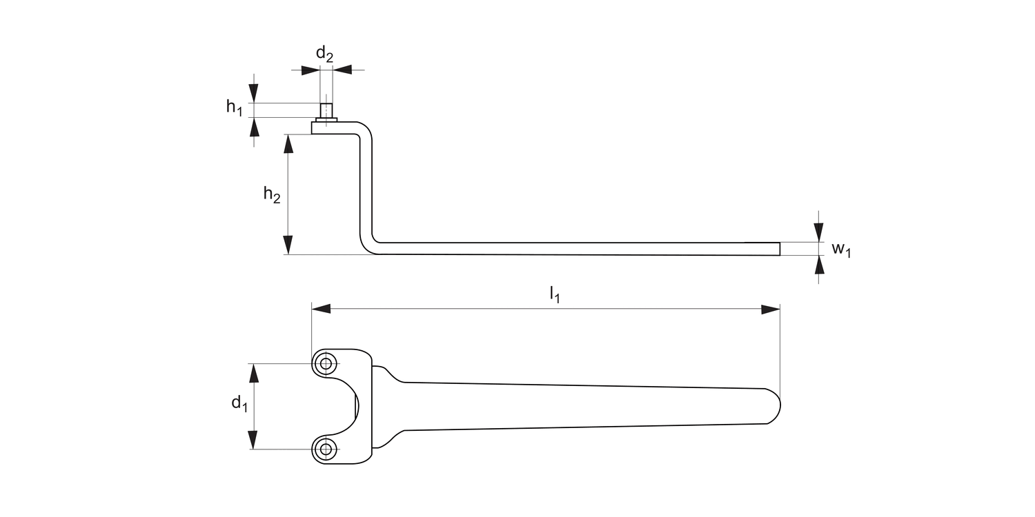 95342.W0118 Face Spanner Off set Wixroyd