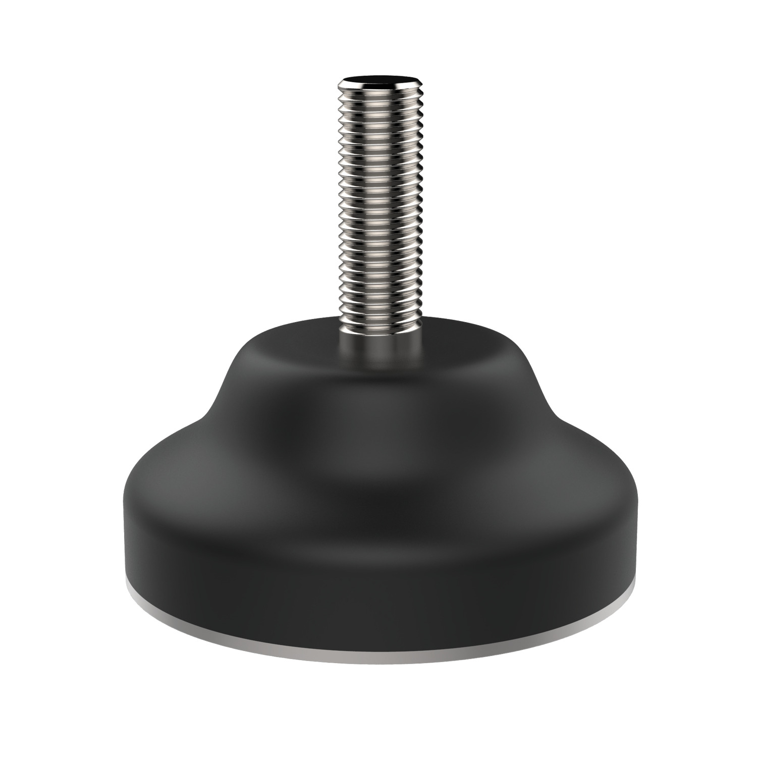 Product 34611, Fixed Feet steel with hex socket / 