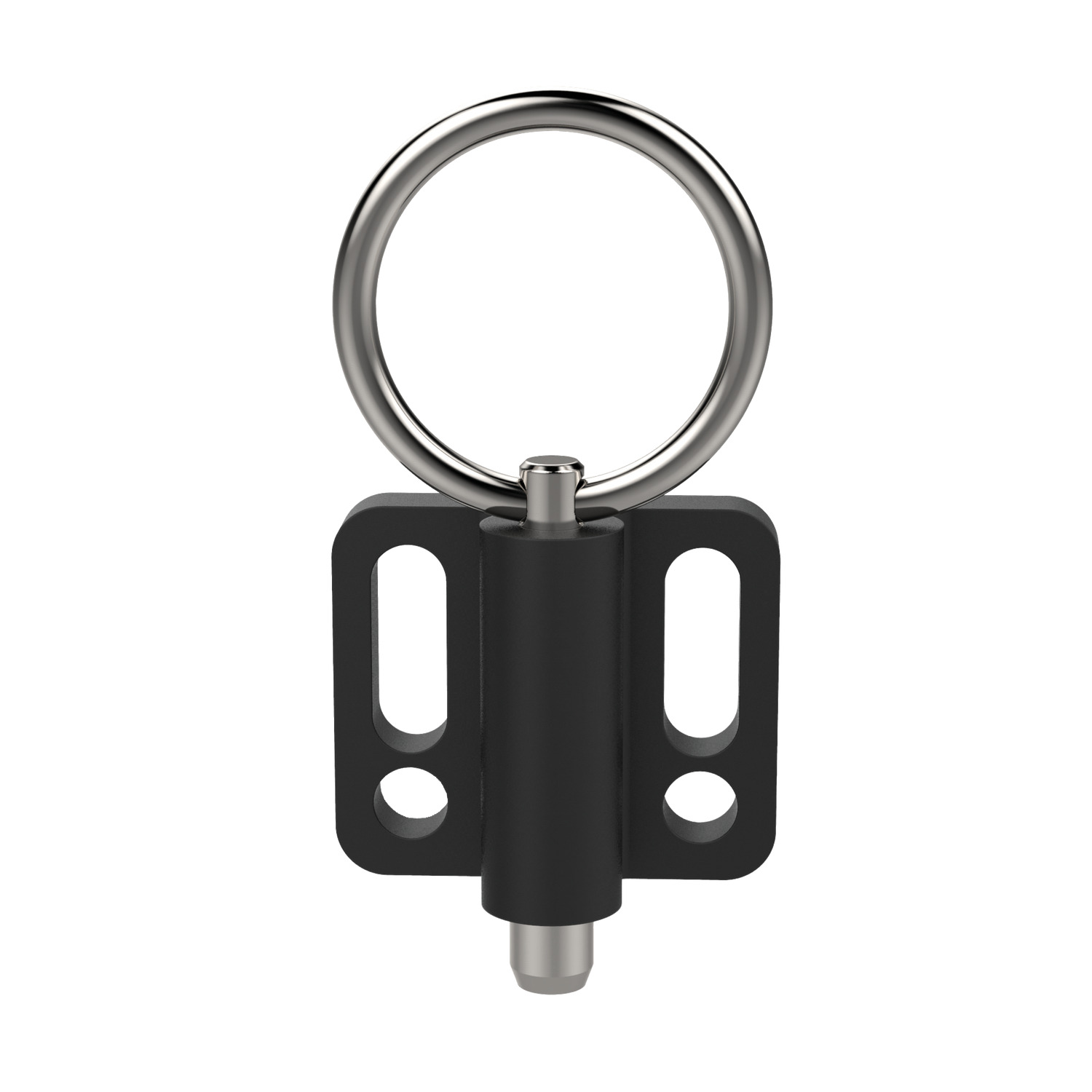 32540.W0304 Index Plungers - Pull Grip  Pull Ring Die cast zinc - Plastic Handle - Non Locking - 4 - 14 - 16,5