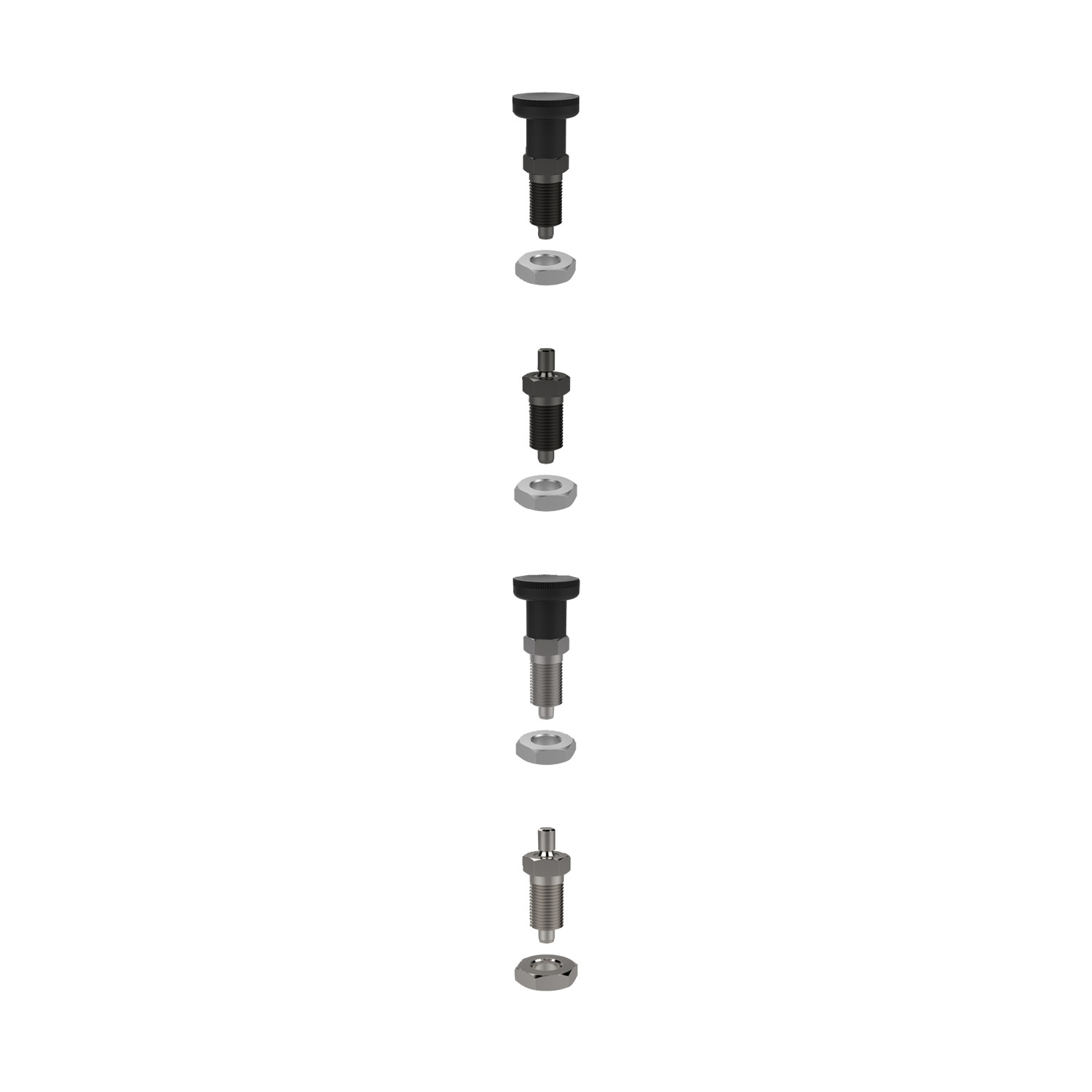 Product 32700, Index Plungers - Pull Grip non-locking / 