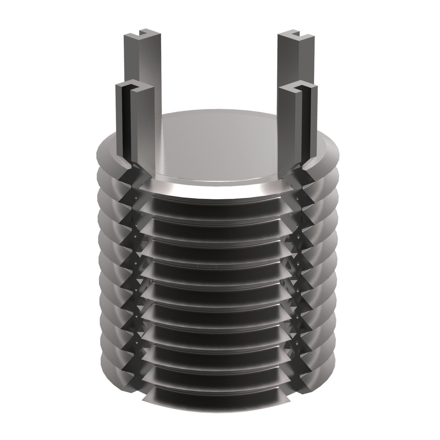 Product 22044, Threaded Insert - Solid - Inch carbon steel / 