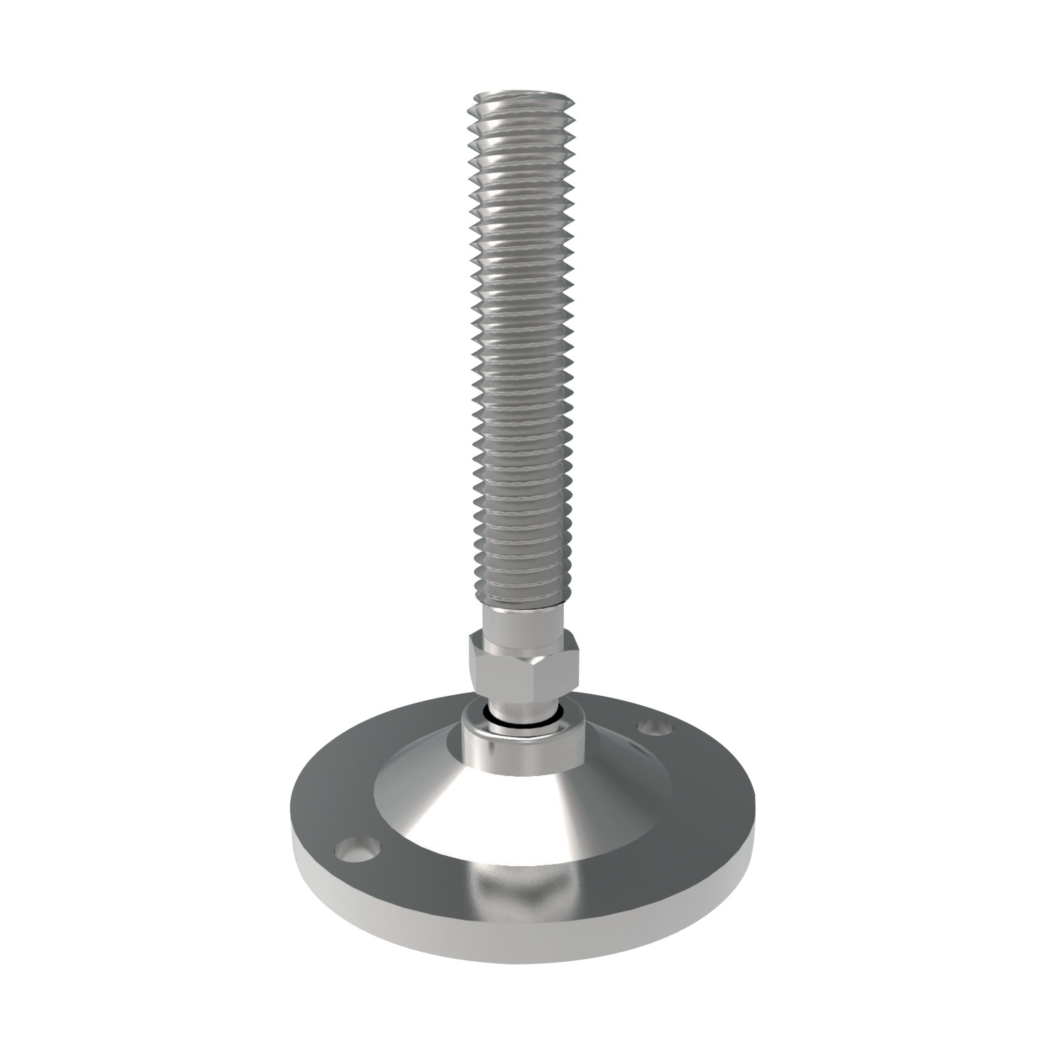 Product 34702, Levelling Feet - Bolt Down pad and bolt steel / 