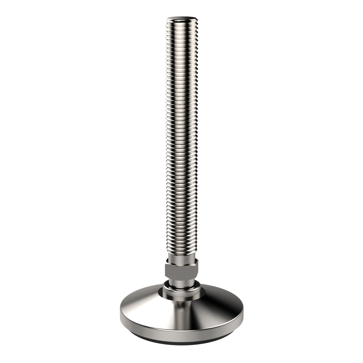 34711.W0120 Levelling Feet Pad & bolt stainless steel - M12 - 75. Also known as W4100.AC0120