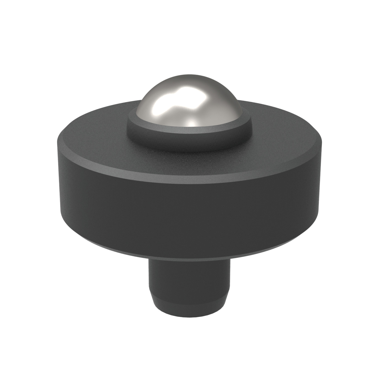 Locating Pad - Pivot Ball Designed for use with screw jacks and for supporting heavy duty cast iron and forged parts.