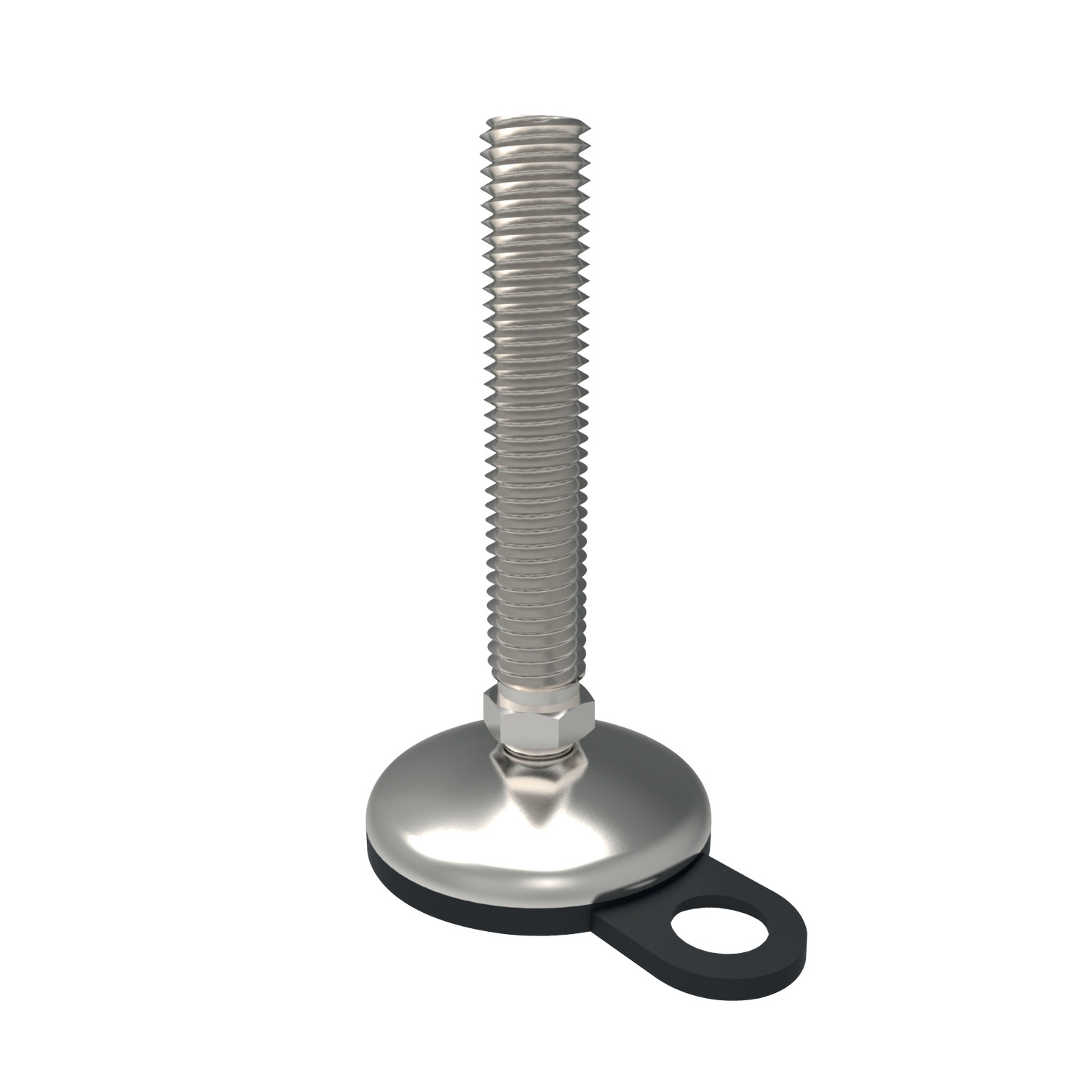 Product 34752, Machine Mount - Bolt Down pad and bolt - stainless steel / 